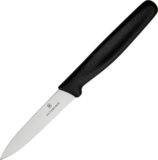 paring knife, black handle 6.7603