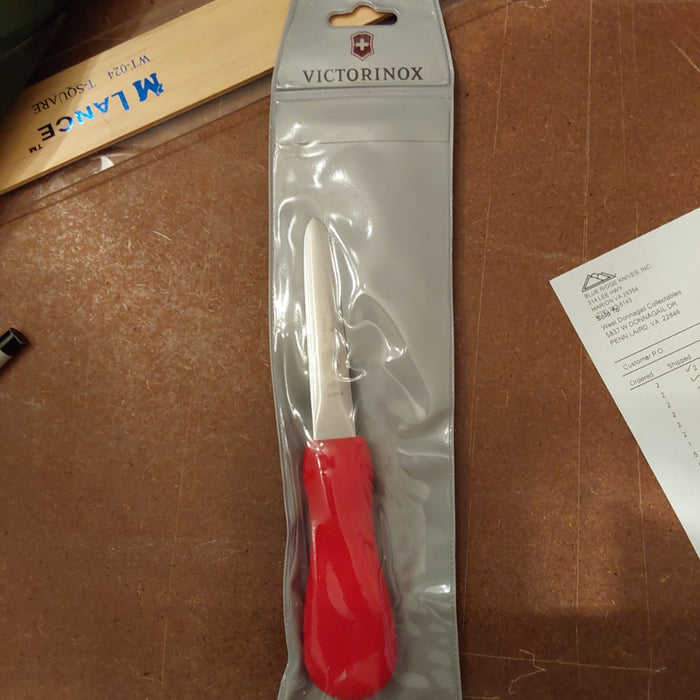 Victorinox Red Oyster Knife VN763995